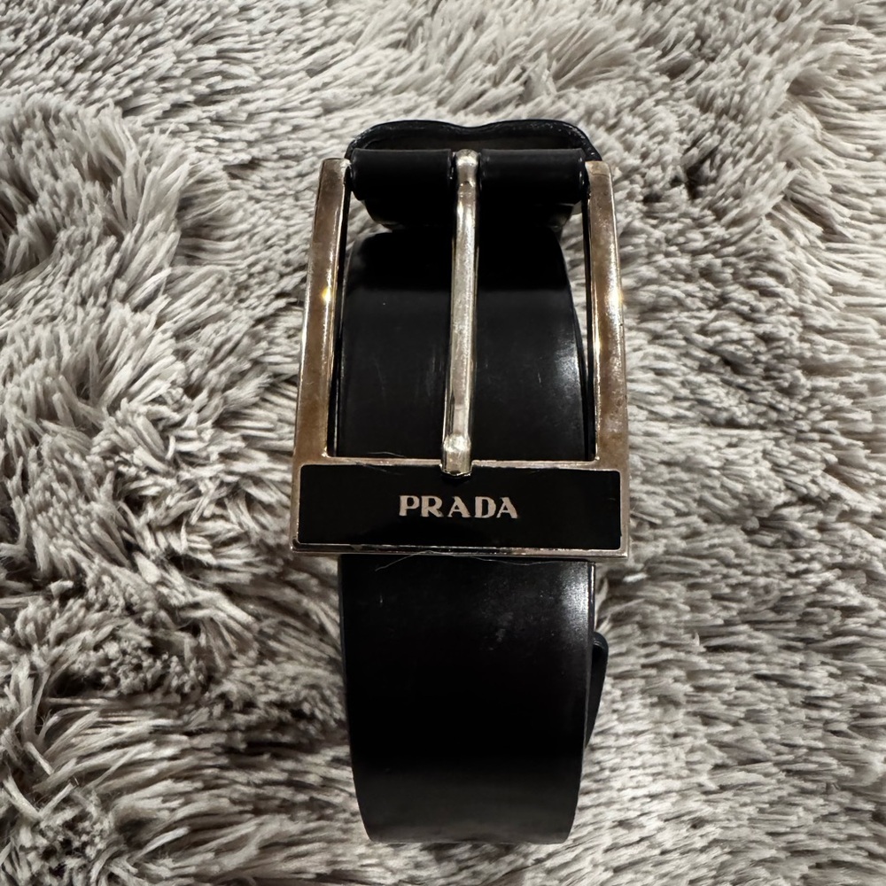 Men’s Prada black belt